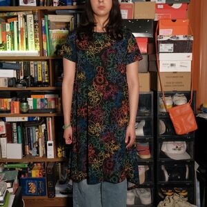 Disney Colorful Floral Women's Dress